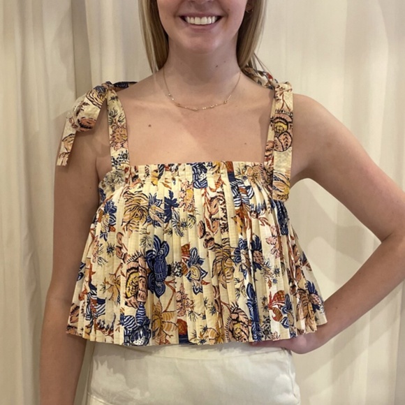 Ulla Johnson Ivy Tank - Magnolia - Picture 1 of 8